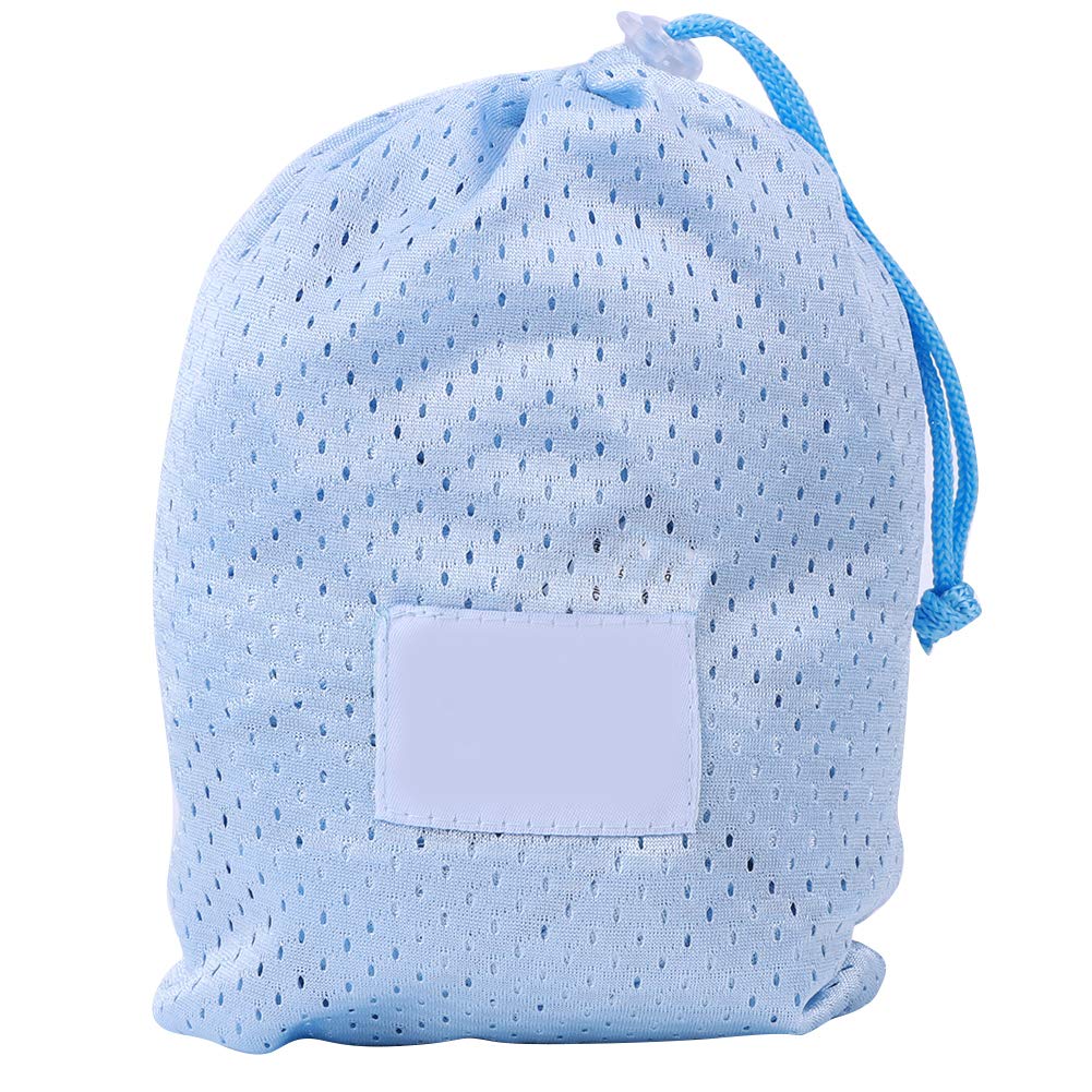 Jacksing Baby Water Carrier Adjustable Polyester Baby Carrier Wrap Light Blue Mesh Fabric for Housework, Shopping, Infant Travel (Light Blue)