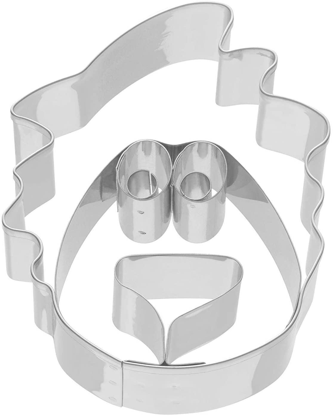 Kaiser Cookie Cutter Lion Zoo Stainless Steel Cookie Cutter 8 x 7 x 2.5 cm