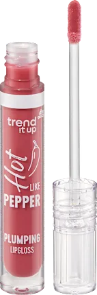Lip gloss Hot Like Pepper Plumping 140 Dusty Rose, 4 ml