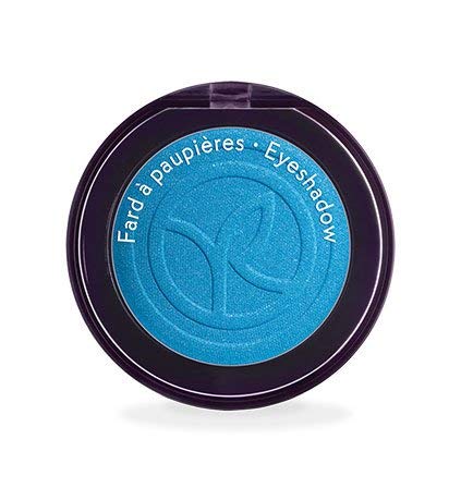 Yves Rocher COULEURS NATURE Eye Shadow COULEUR VÉGÉTALE Bleuet Scintillant Single Eye Shadow in Turquoise 1 x Tin 2.5 g, ‎bleuet