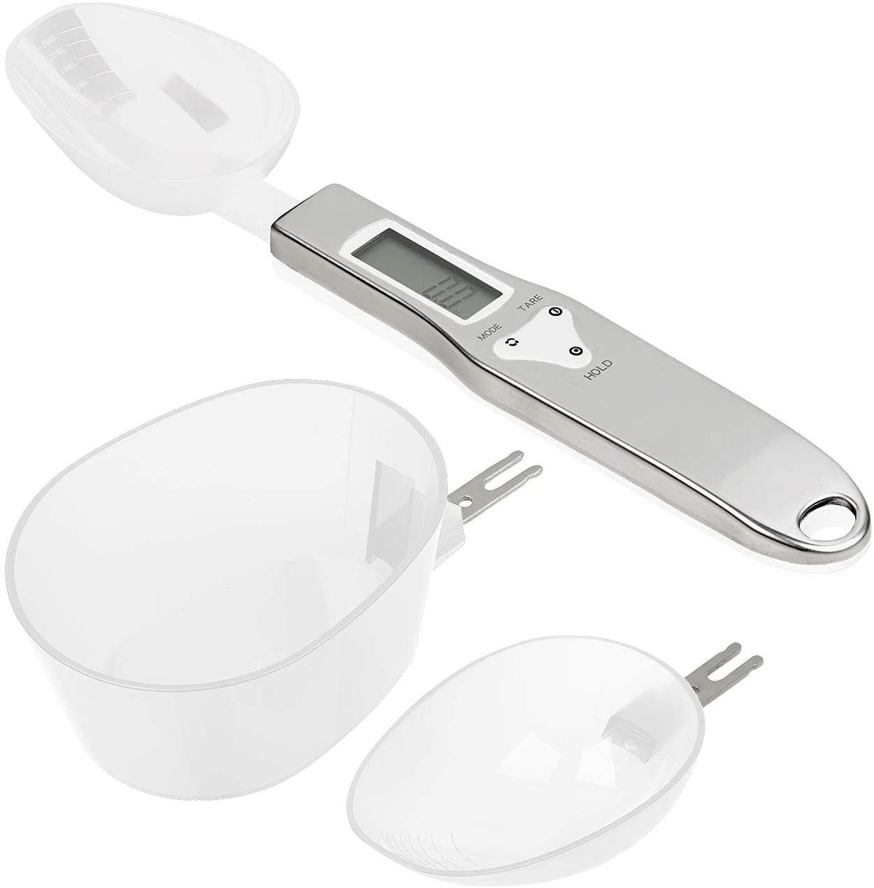 ROSENSTEIN & SOHNE Rosenstein & Söhne Digital Spoon Scales for Powder and Spices up to 300 g LCD Display