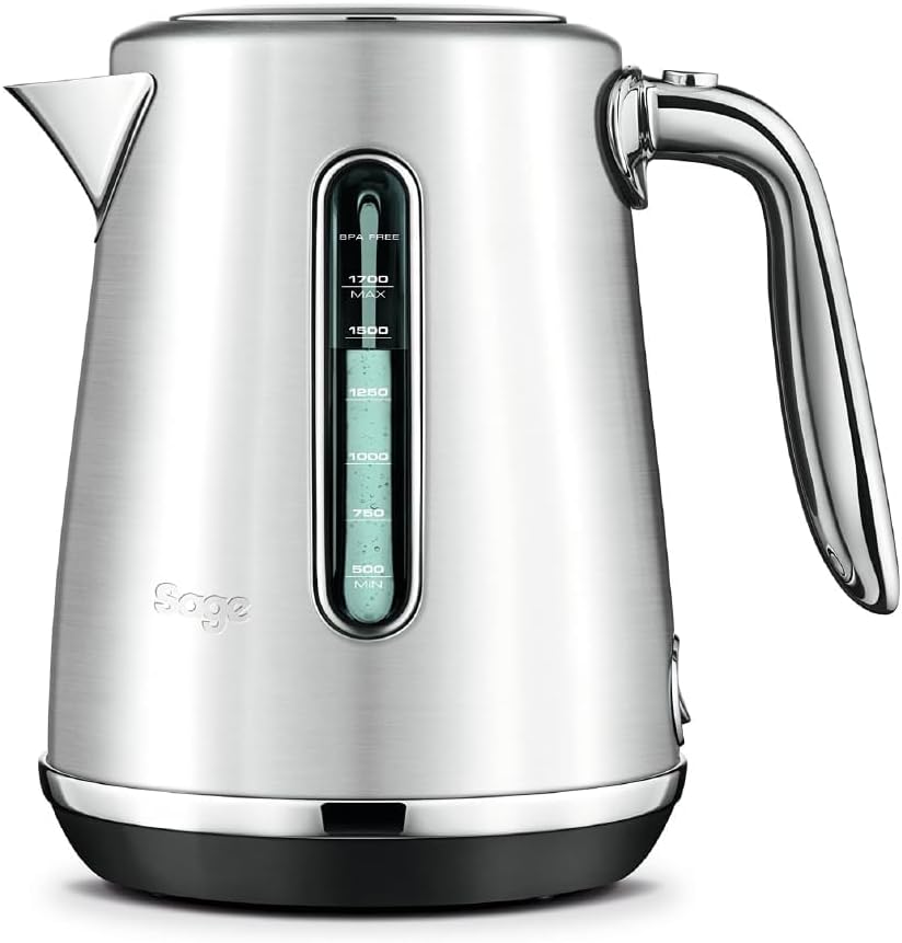 Sage BKE735BSS The Soft Top Luxe Brushed Stainless Steel Kettle