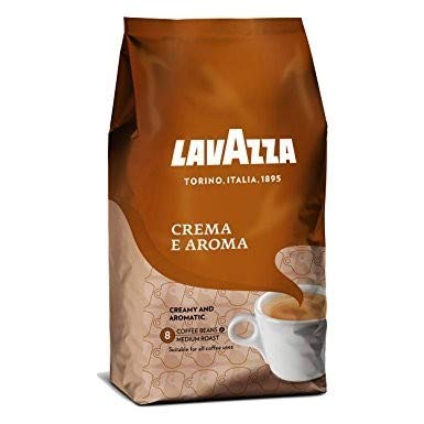 Lavazza Crema E Aroma Coffee Beans 1 kg (Pack of 6)