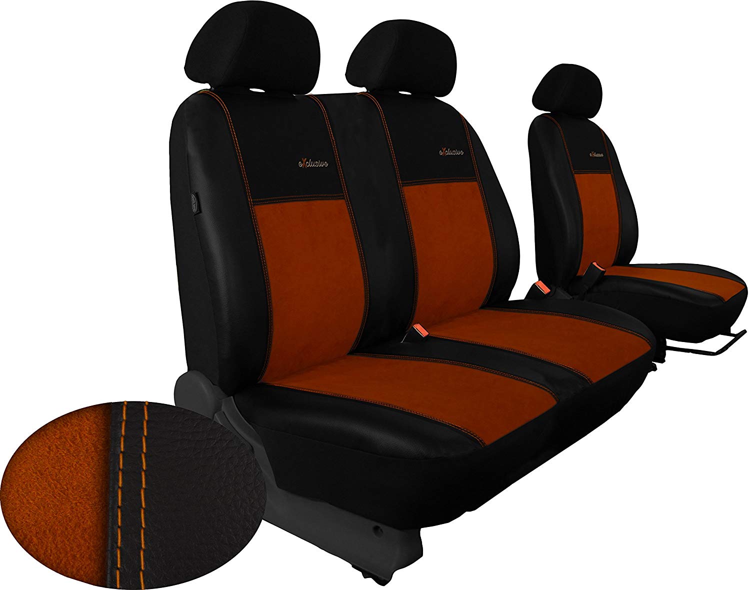 Car seat covers 1 + 2 Alcantara Suitable for Mercedes Viano. Includes Grey (Available in 5 Colours Other Offers. Seat Cover Driver Seat and 2 Seat Bench + 3 Headrest