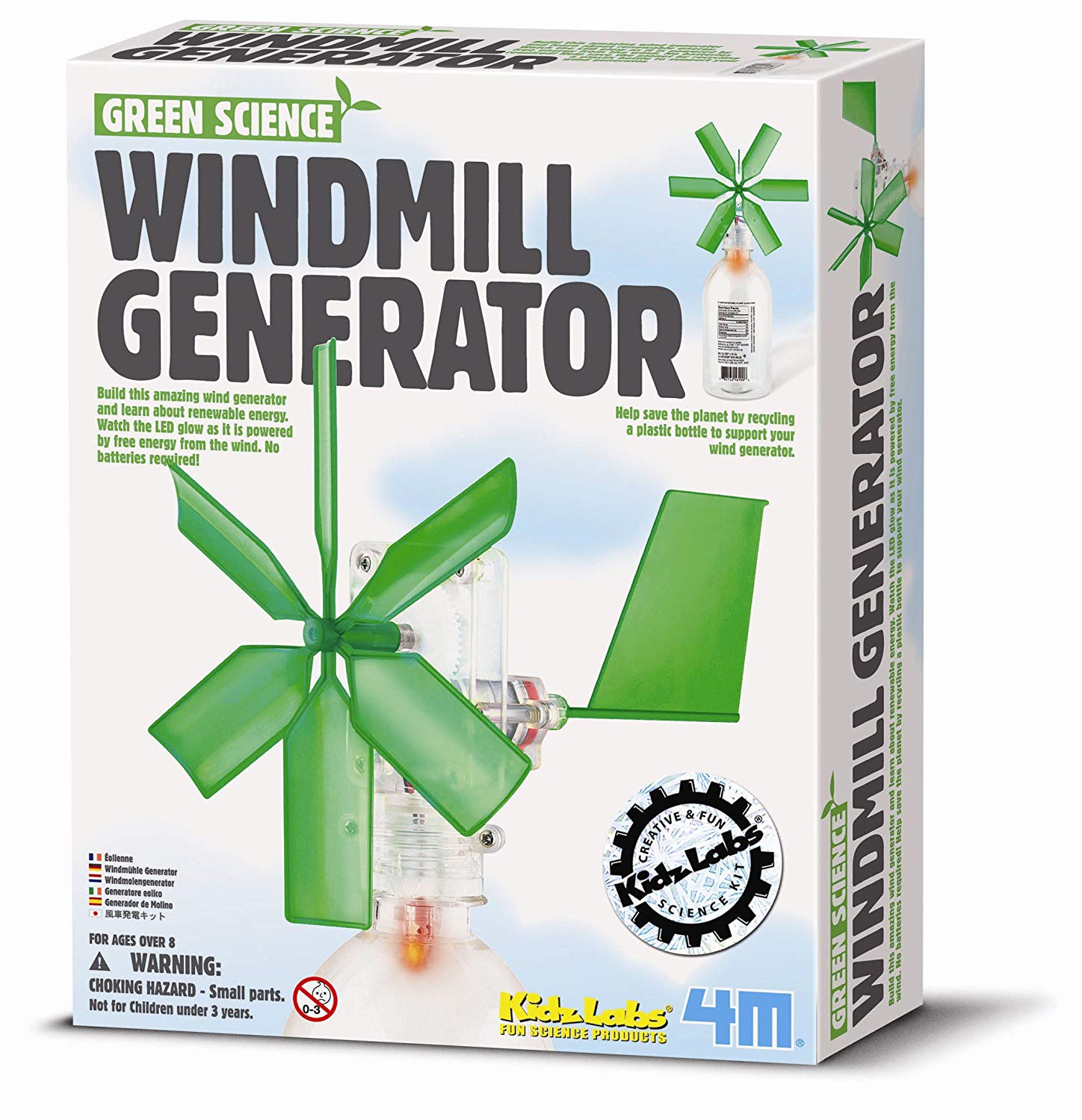 Great Gizmo M Green Science Windmill Generator