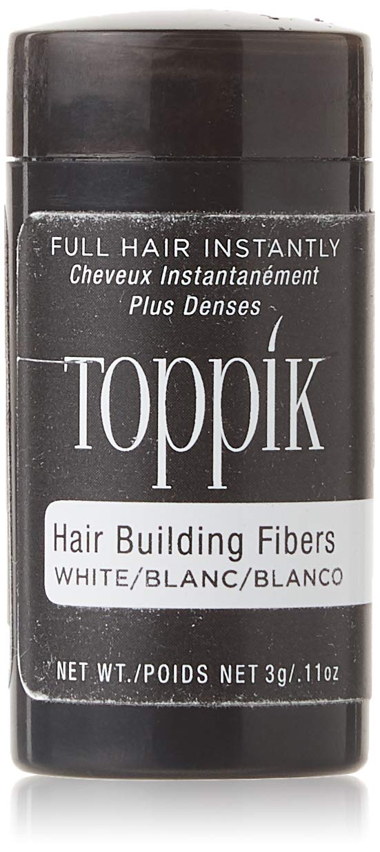  Toppik hair fibres for extra fullness, volume. 3 g White, ‎white