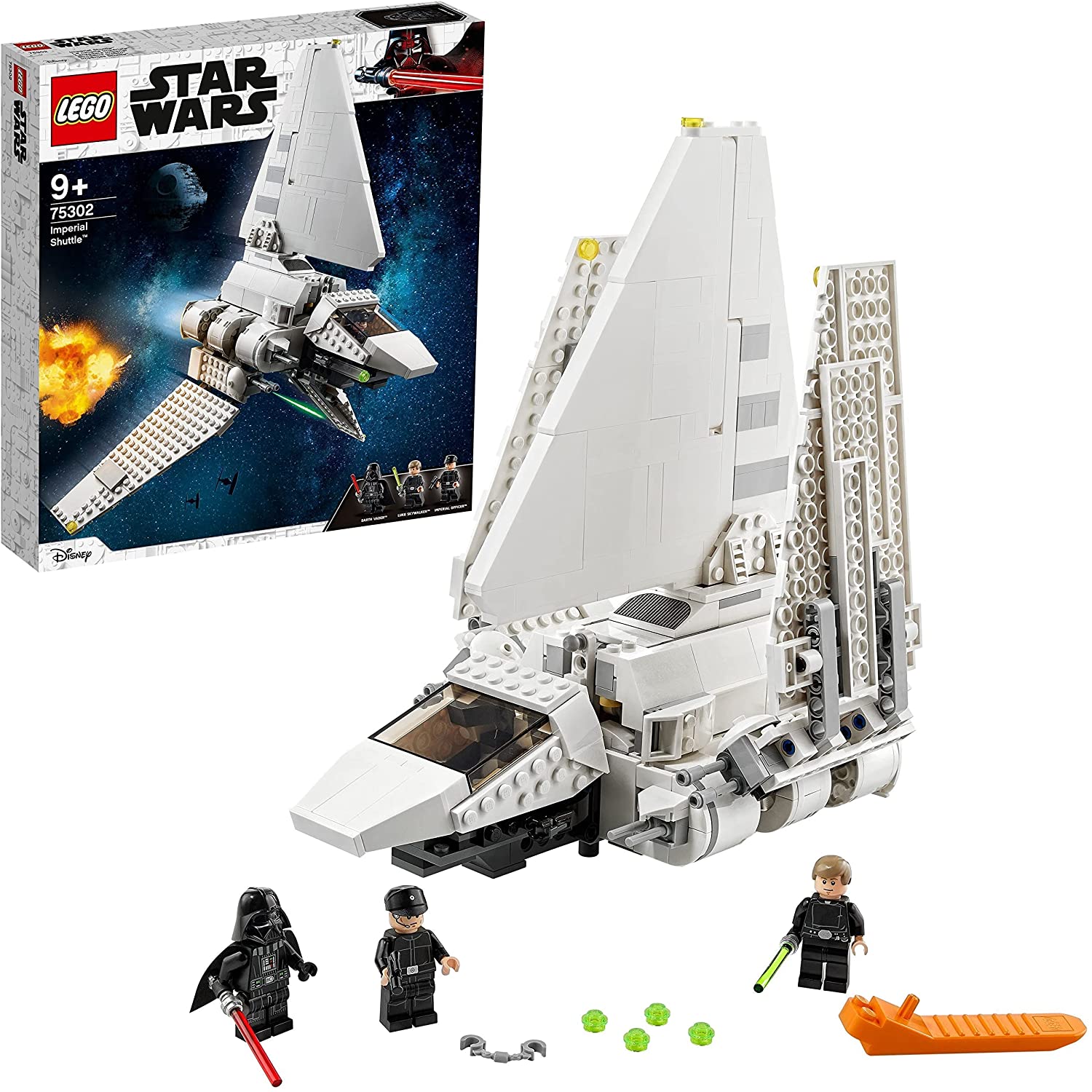 LEGO 75302 Star Wars Imperial Shuttle Construction Kit with Luke Skywalker 