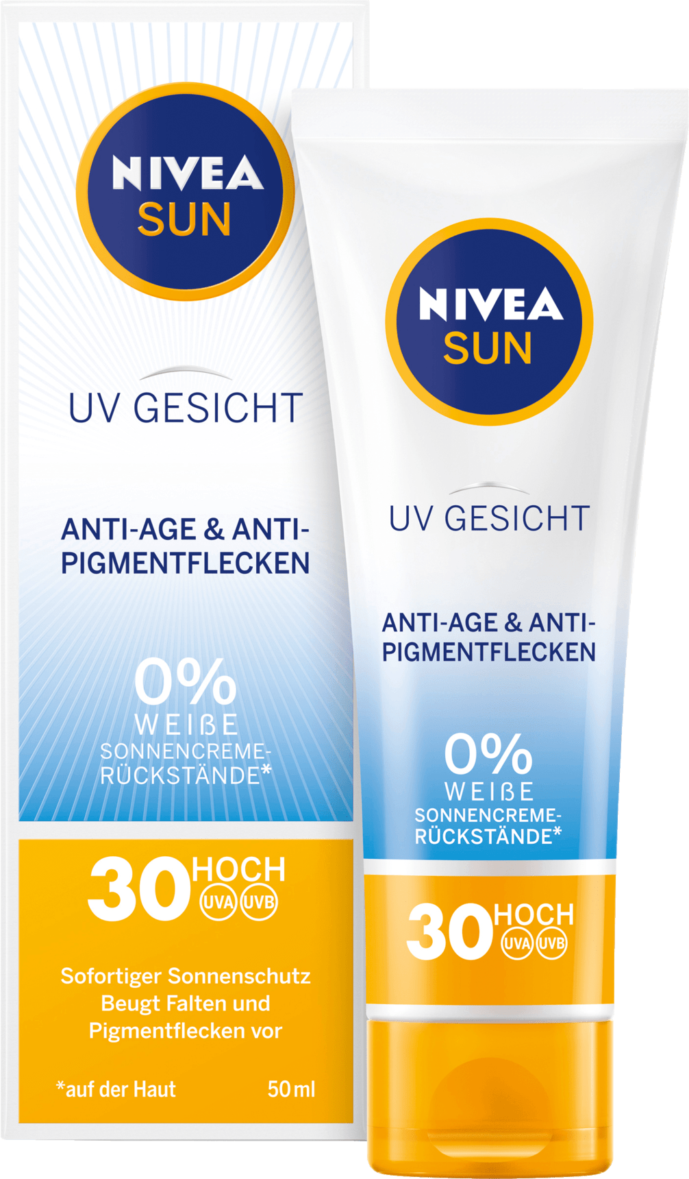 NIVEA SUN Does Sun Cream, Anti-Age, Lsf30 50 Ml