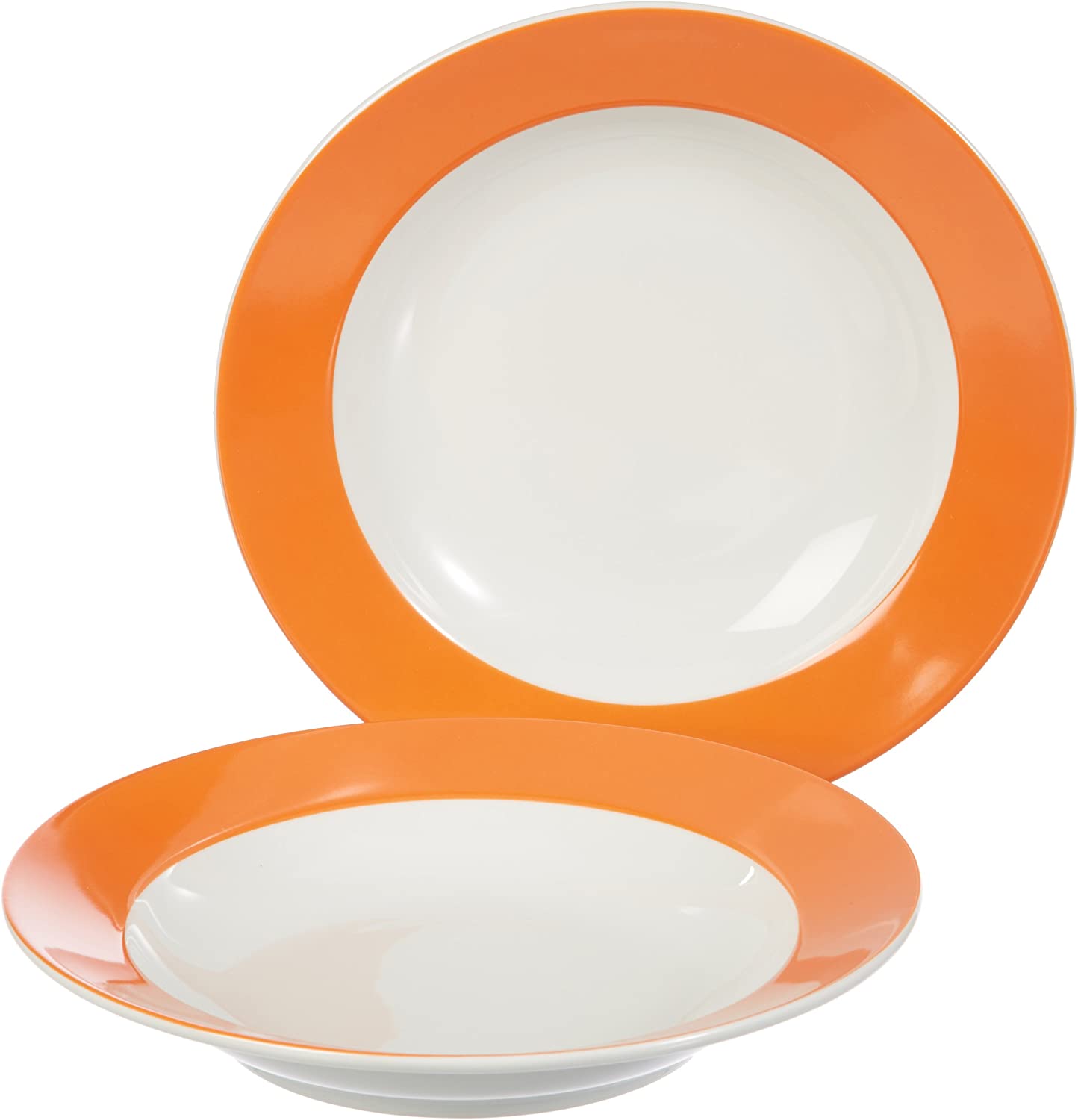 Kahla Pronto 57E149A72556C Soup Plates Set of 2 Orange