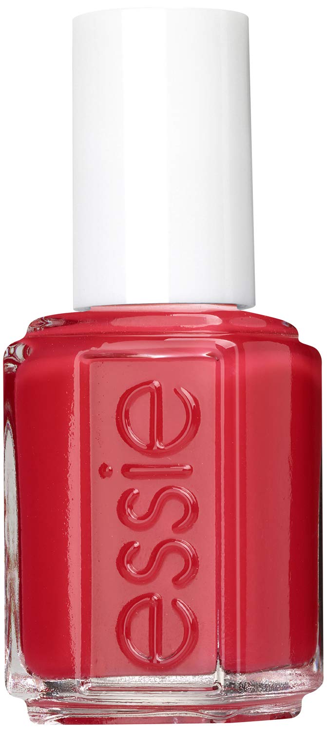 Essie Nail Polish for Colour-Intense Fingernails, No. 63 Too Too Hot, Red, 13.5 ml, #63 ‎too hot