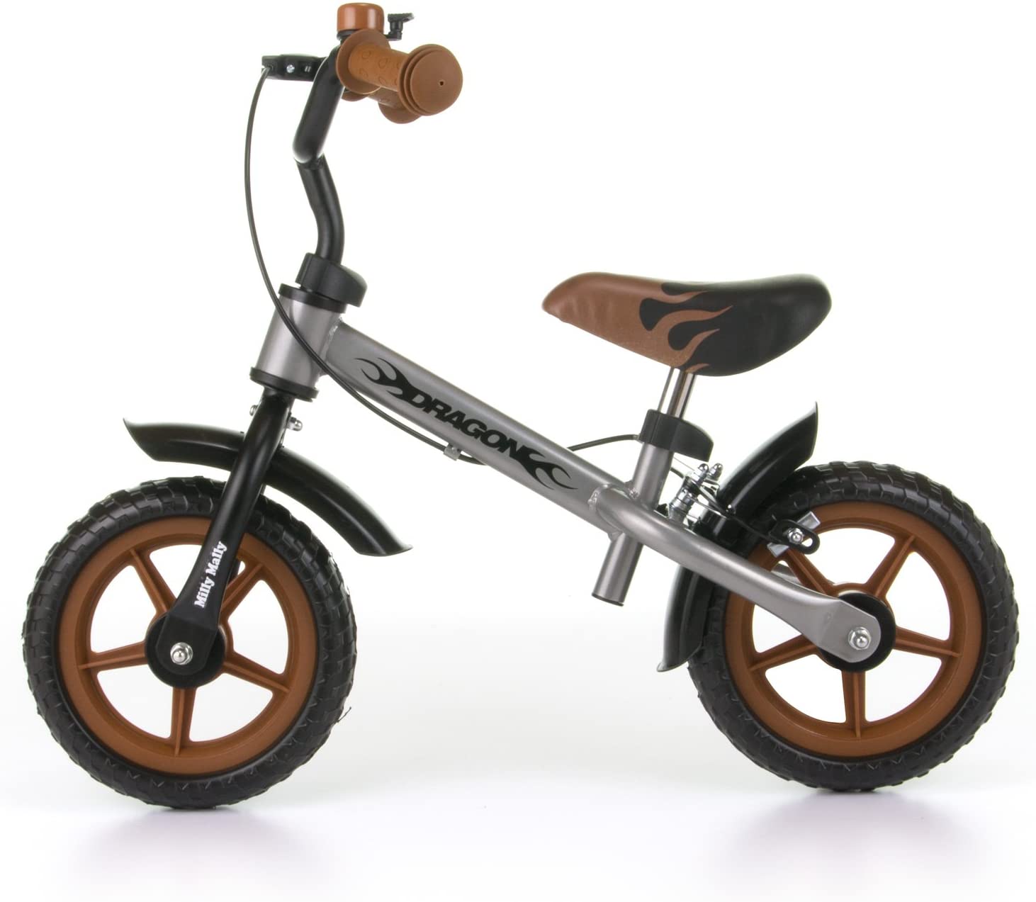 MILLY MALLY 2145 Children's Bicycle 10-Inch Wheels with Brakes and Bell, Cl