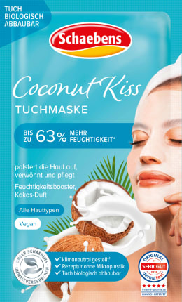 Cloth mask Coconut Kiss, 1 pc