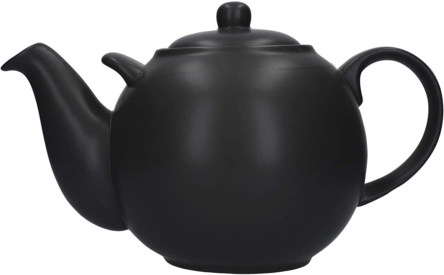London Pottery 10 Cup Globe Teapot Black