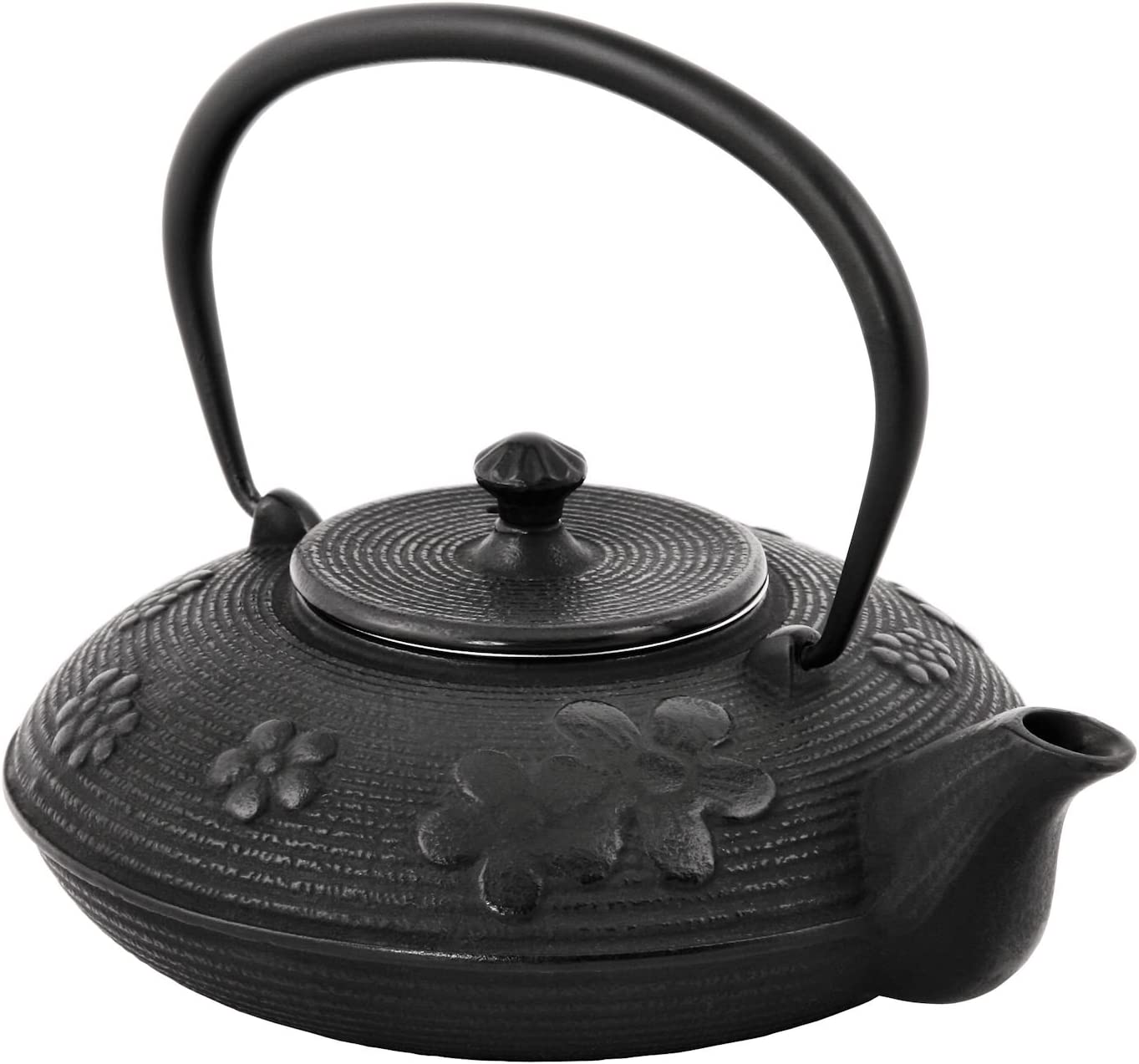 BBQ-Toro Asian Cast-Iron Teapot, 1.2 Litre, Asia Japan Style Tea1