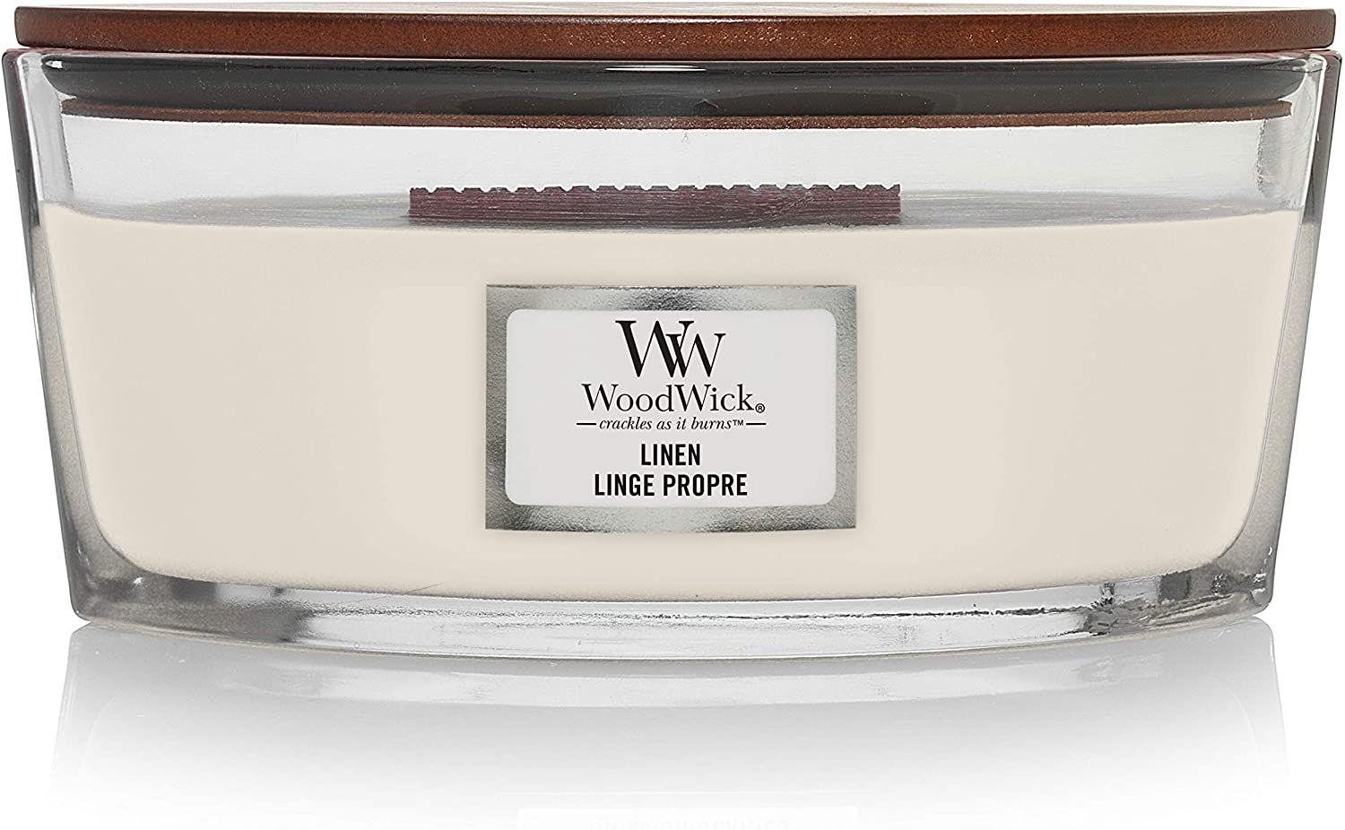 Woodwick At The Beach Scented Elliptical-Shaped Candle
