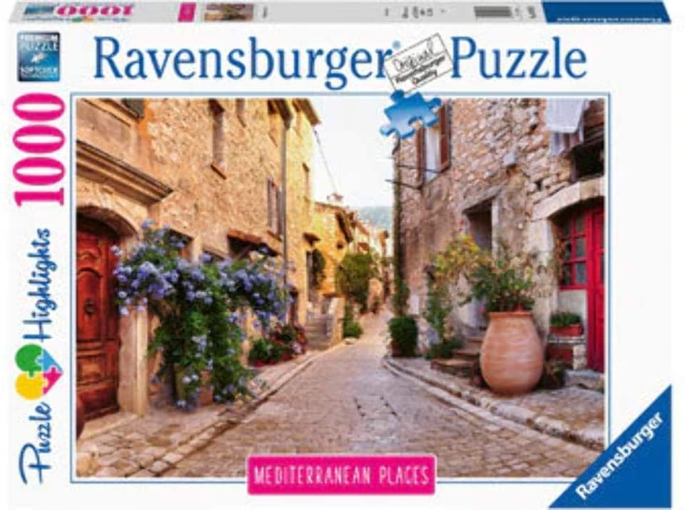 Ravensburger Erwachsenenpuzzle Mediterranean Places, France (Puzzle)