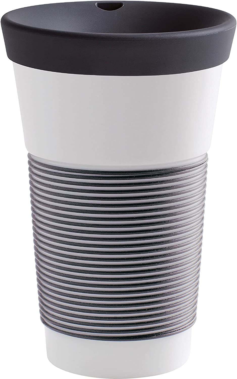 Kahla Cupit mug, 0.23 litre, with a lid, coffee to go style mug, Pro Eco, porcelain