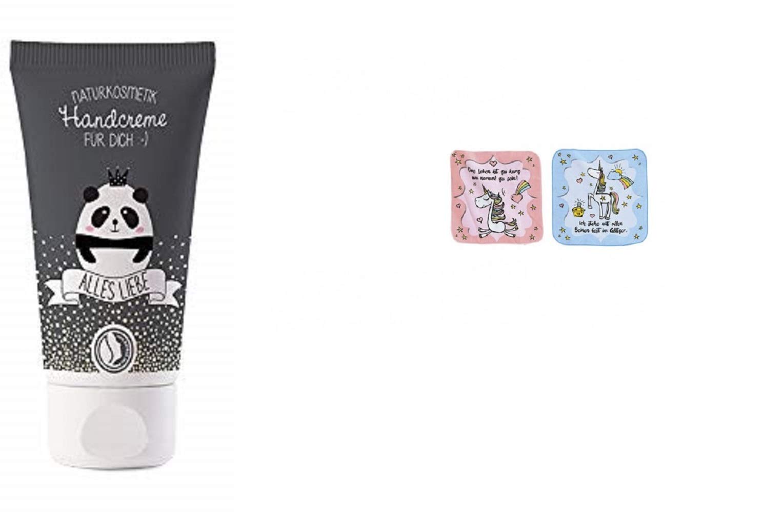 Bavaria Home Style Collection Beauty, wellness, body care, hand care cream, hand cream as a gift idea for her, partner, wife, Valentine\'s Day gift, birthday, content 30 ml. Natural cosmetics., bär panda liebe ‎alles