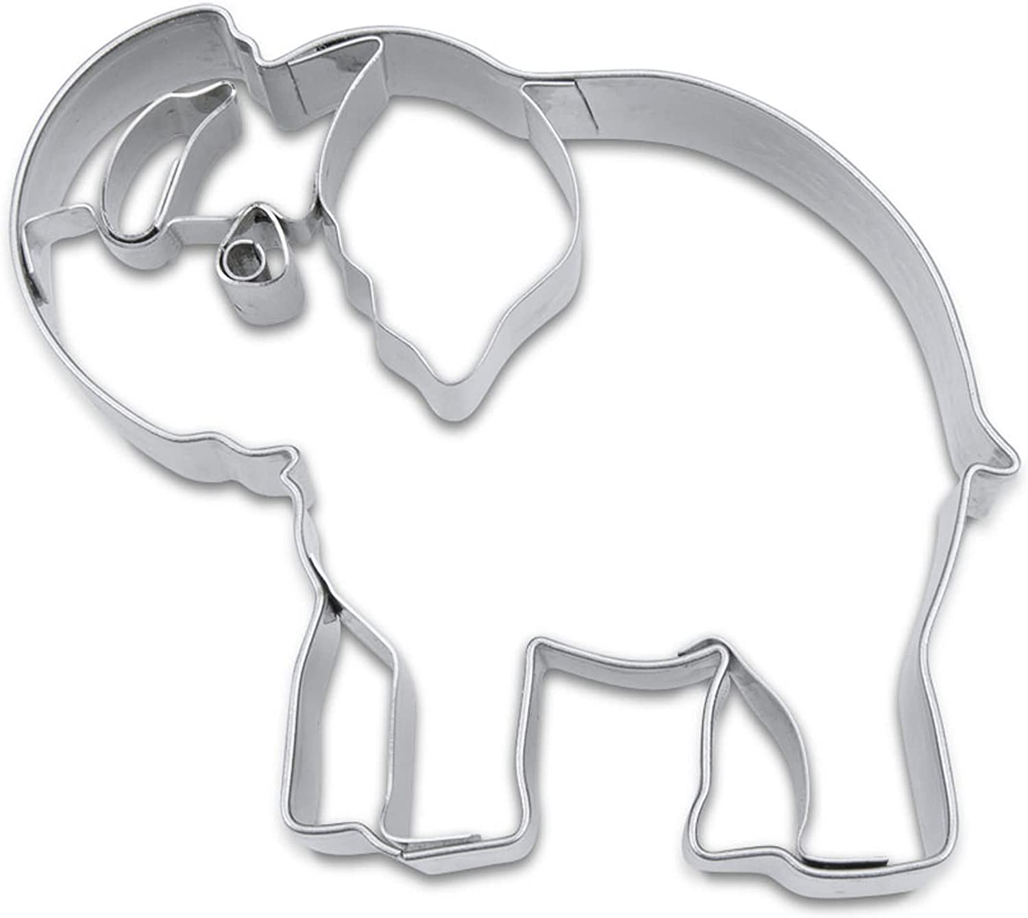 Staedter 5 cm Städter Biscuit Cutter in Shape of Elephant Stainless Steel, 184220
