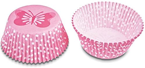 Staedter 50 Mini Paper Cake Cases Butterfly