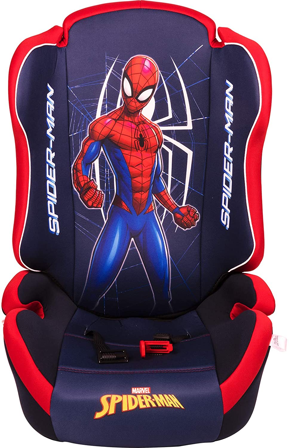 Marvel ORIO Spiderman Group 2-3 Car Seat (from 15 to 36 kg) Red