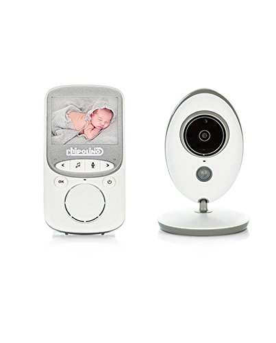 CHIPOLINO Baby Monitor with Night Vision Camera Colour Display Temperature Display Vector