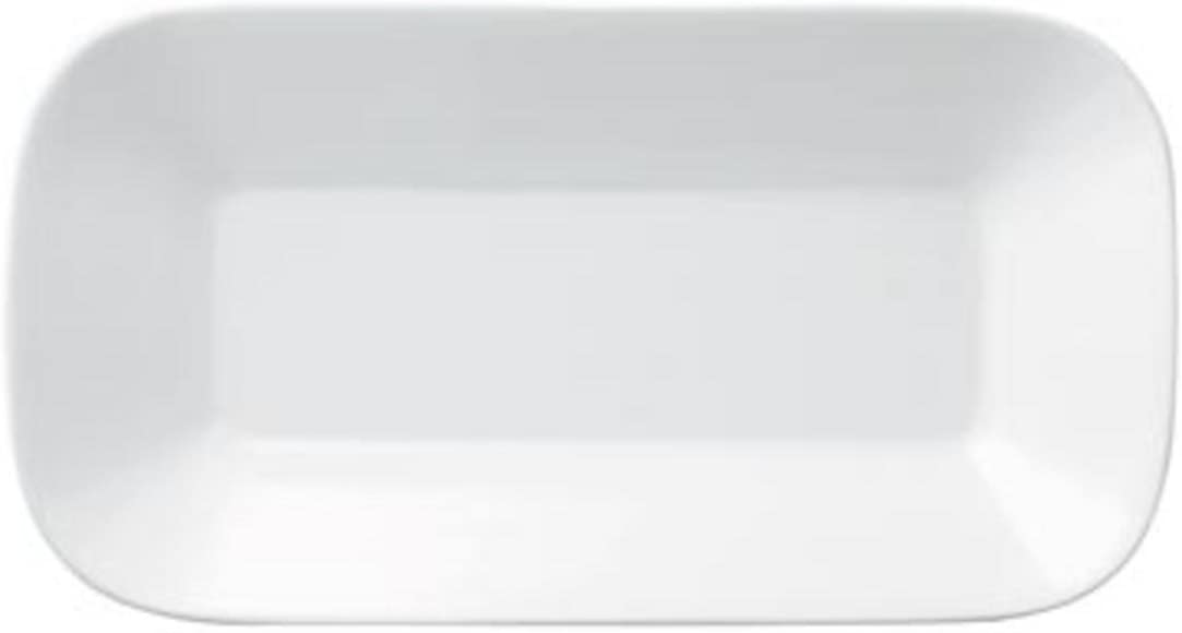 KAHLA Cumulus Bowl Rectangular 7 by 3-1/2 Inches, White Color, 1 Piece