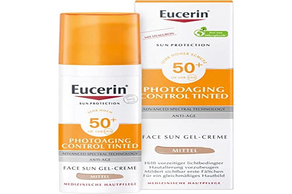 Eucerin Sun Photoaging Control Tinted Gel Cream SPF50+ Medium 50 ml