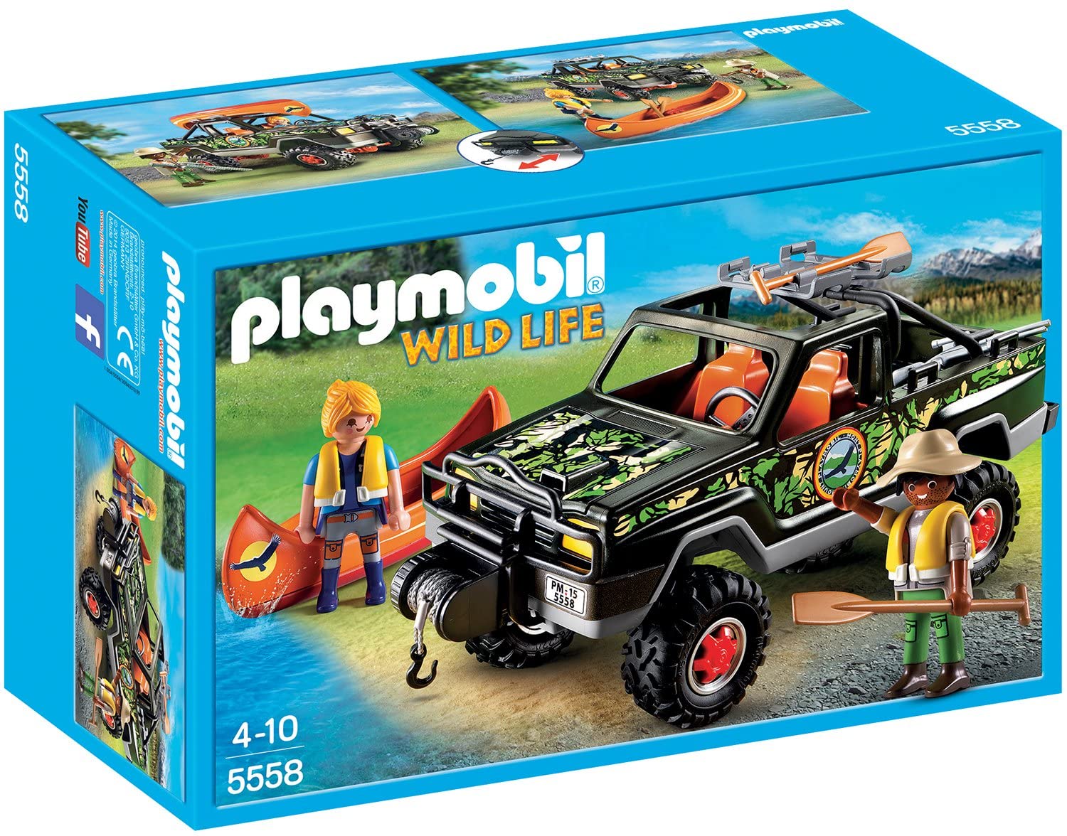 Playmobil Wild Life Abenteuer Pickup A