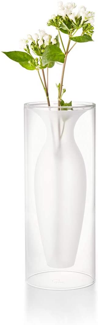 Philippi Esmeralda Satin Glass Vase