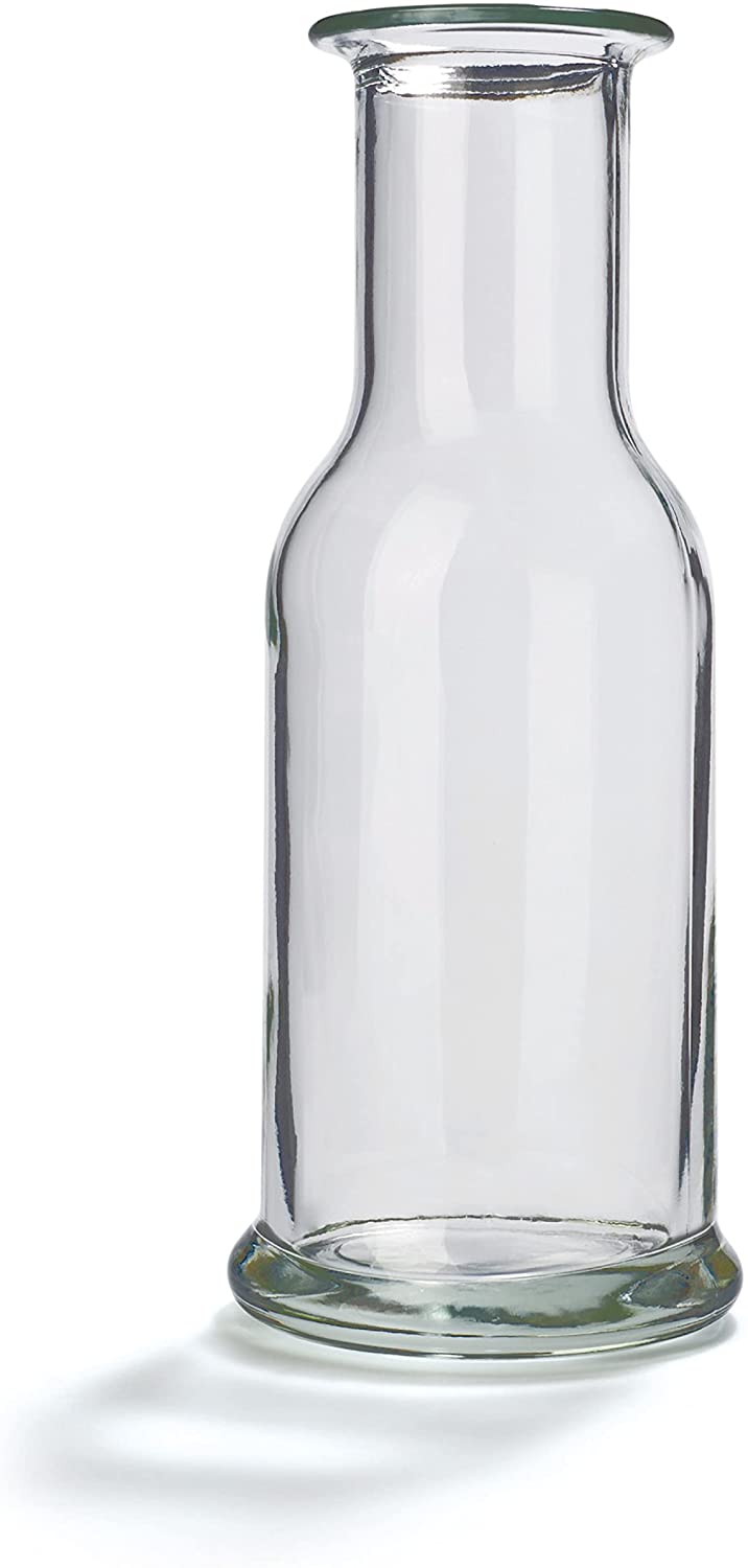 Stölzle Lausitz Stölzle Purity Series Top Glass Carafe, Water Carafe, Glasses, Spirit Carafe, Milk Carafe, in Country House Style, Break-resistant and Dishwasher Safe (500 ml / Set of 2)