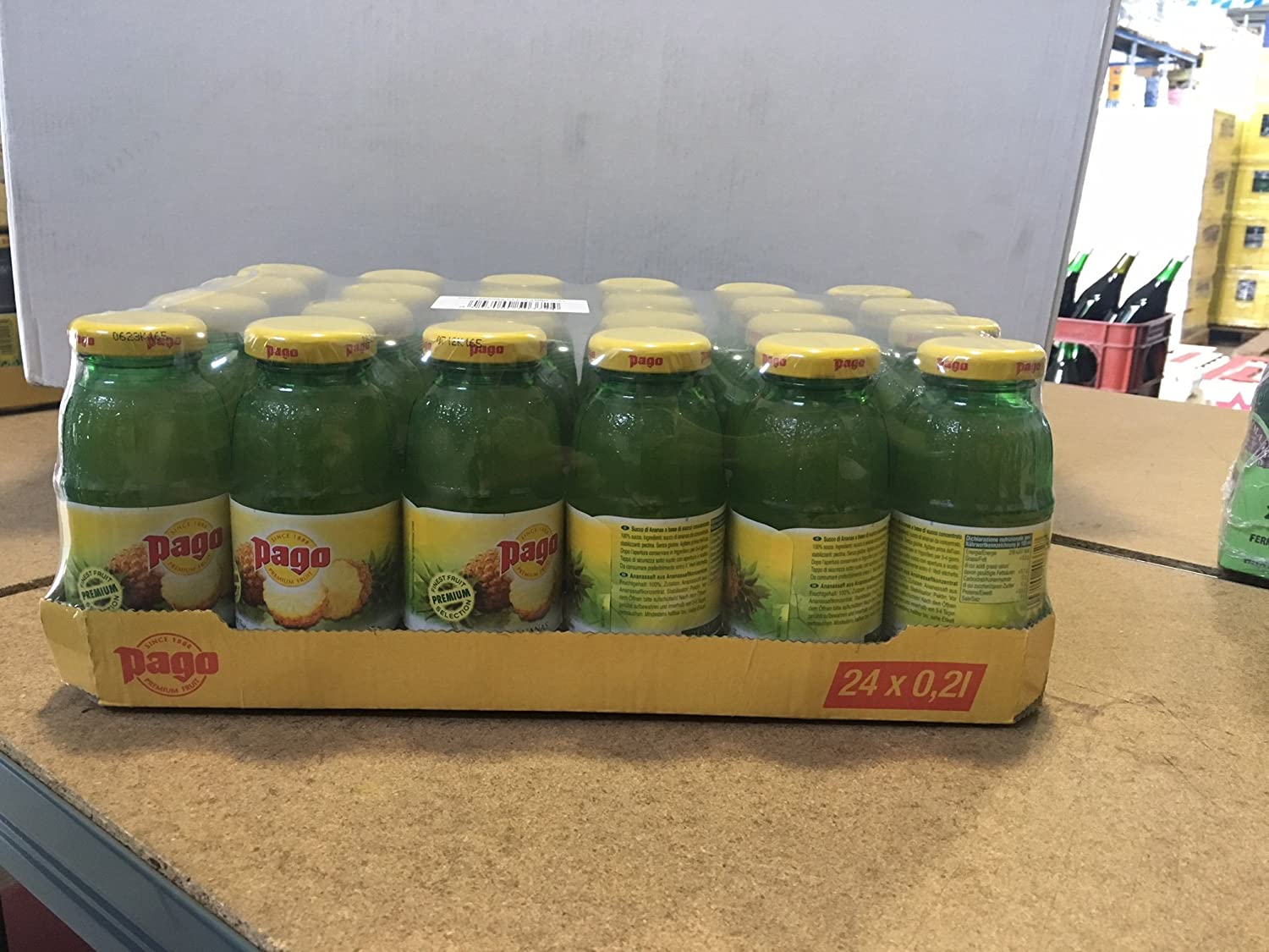 Pago Fruchtsaft - Ananas 24x0,2l