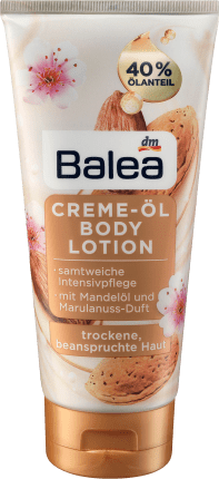 Balea Cream-oil body lotion almond oil, 200 ml