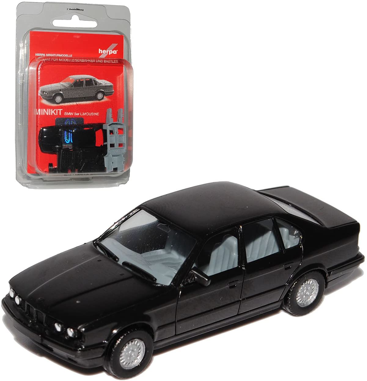 Herpa Model Car Kit H0 1/87 With Or Without Individual Number Plate B-M-W 5