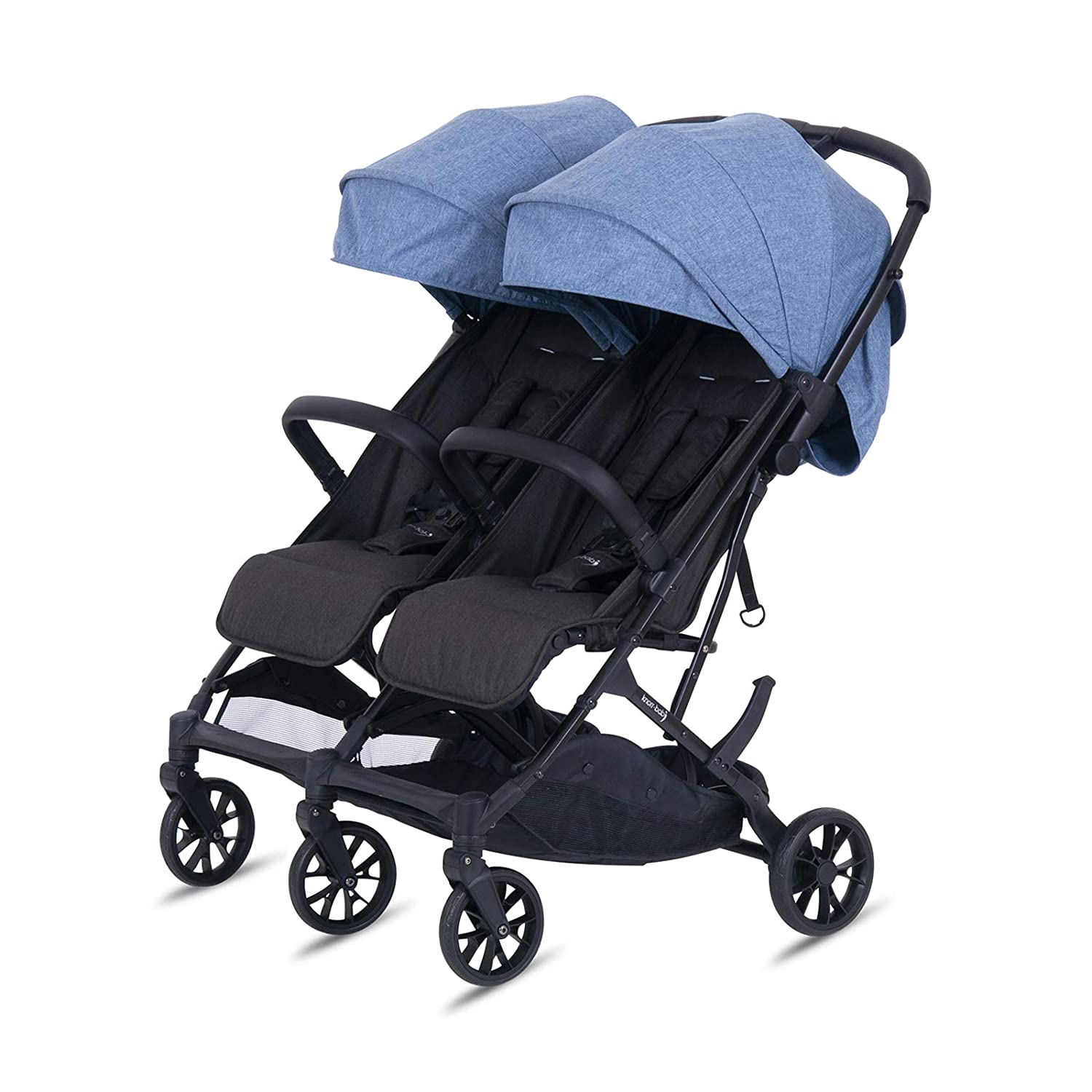Knorr-Baby Twin Buggy Easy-Fold blue