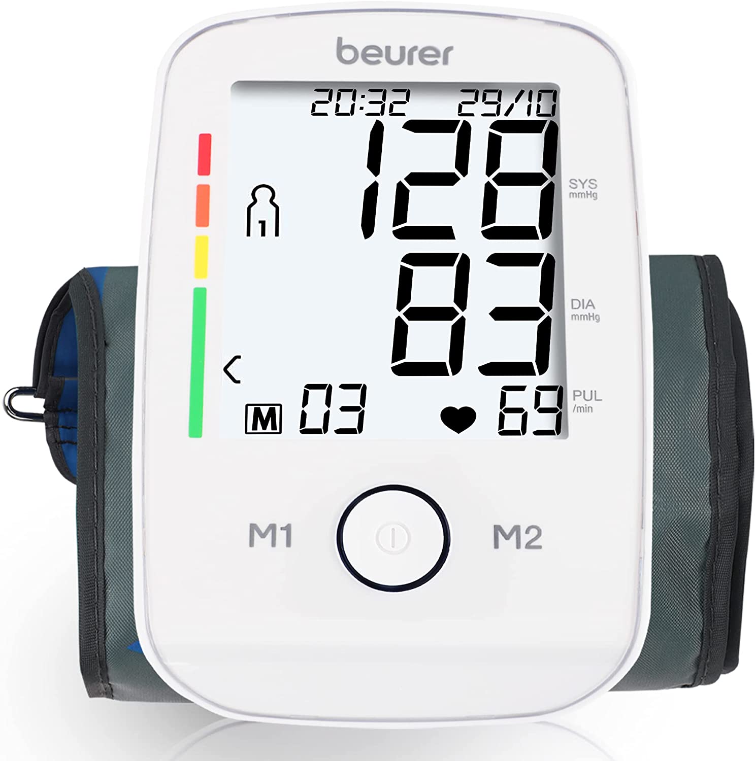 Beurer BM 45 Upper Arm Blood Pressure Monitor White