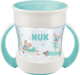 NUK Evolution Mini Magic Cup, turquoise, 160ml, 1 pc