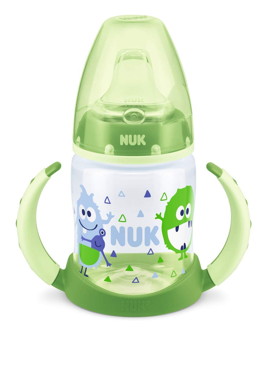 NUK First Choice+ Silicone Bottle 150 ml Baby Bottle Green (Neutro Verde)