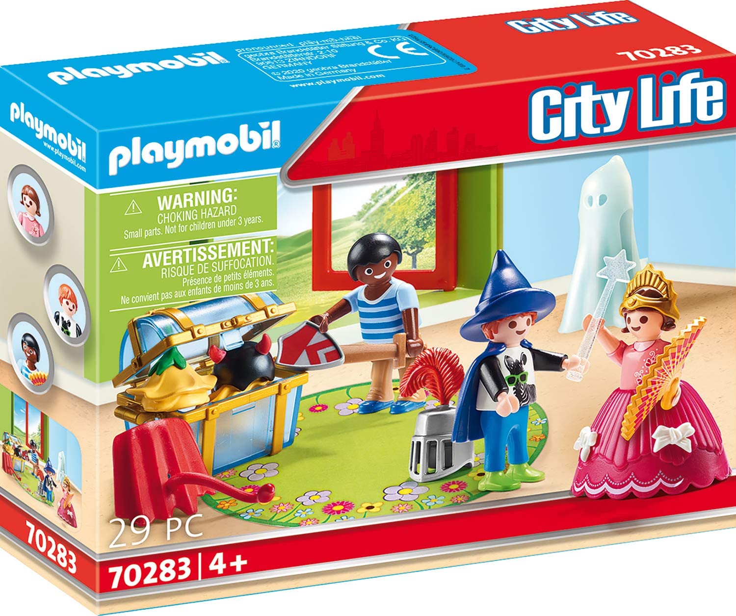 Playmobil City Life 70283 City Life Playmobil Children With Fancy Dress Box