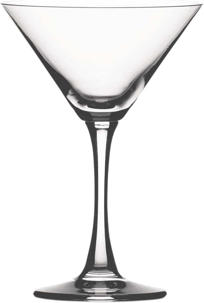 Spiegelau Martini Glass 12 Set Set Seiree made of glass, capacity approx. 175 ml.