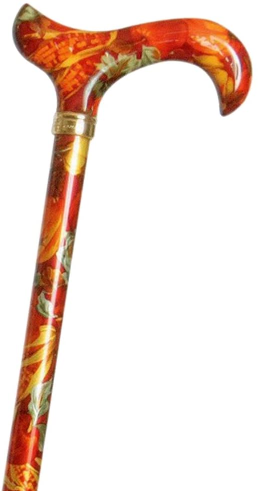 Harvest Festival Tea Party Derby Cane By Classic Canes Traditional Stick Ma