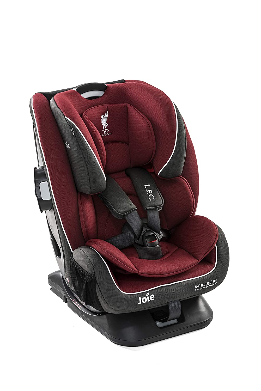 Joie Every Stage FX Group 0+/1/2/3 (Newborn to approx. 12 years) LFC Car Seat, Red Liverbird