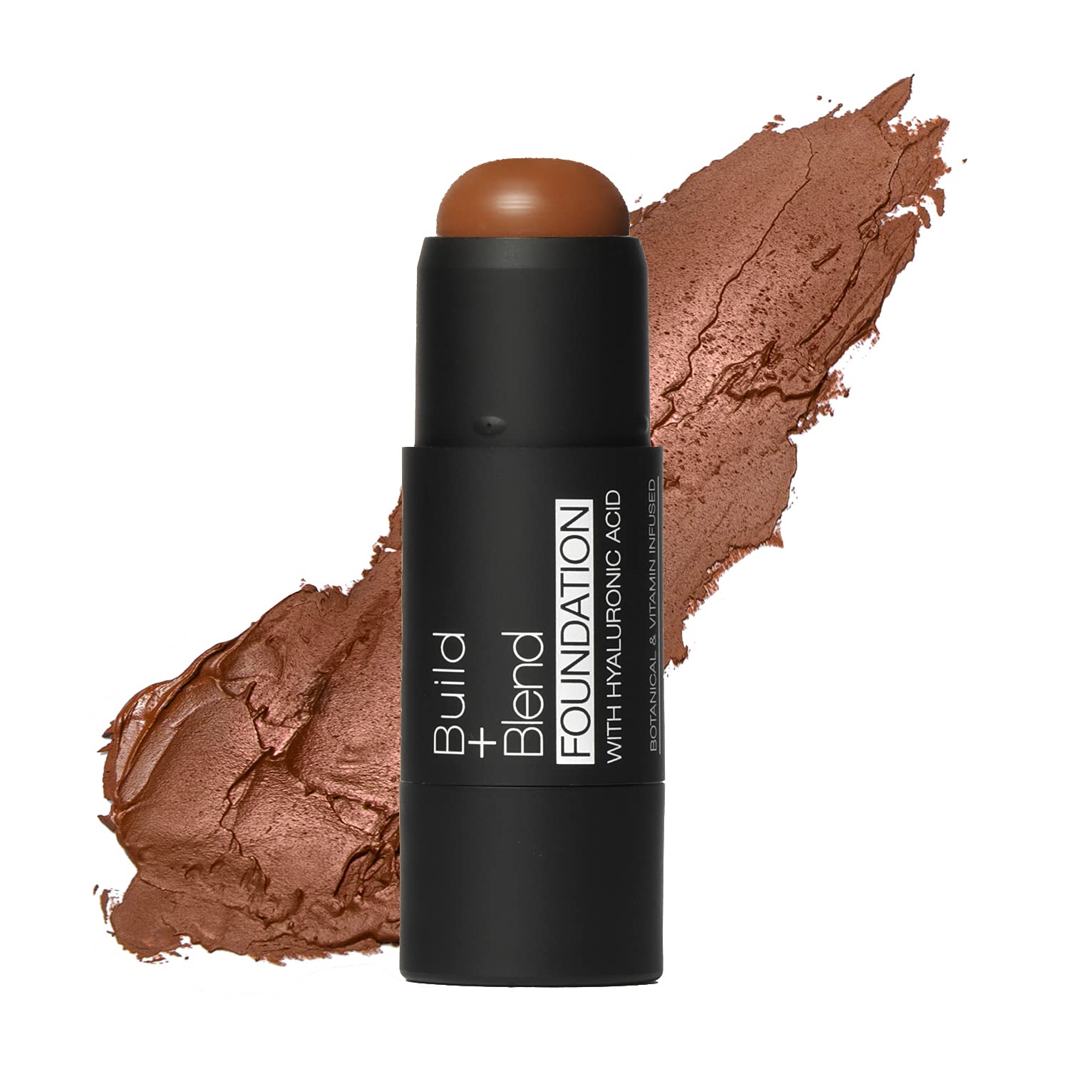 Palladio Build + Blend Foundation Stick, Contour Stick for Face, Professional Makeup for Perfect Look, 7.1 G (Mocha)