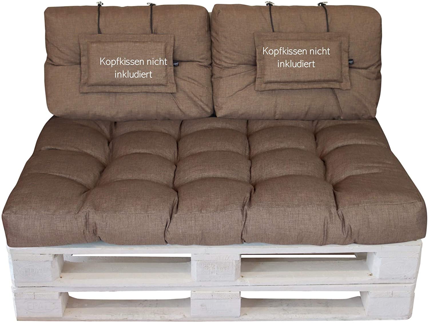 Lileno Home Palette Cushion Set, Taupe