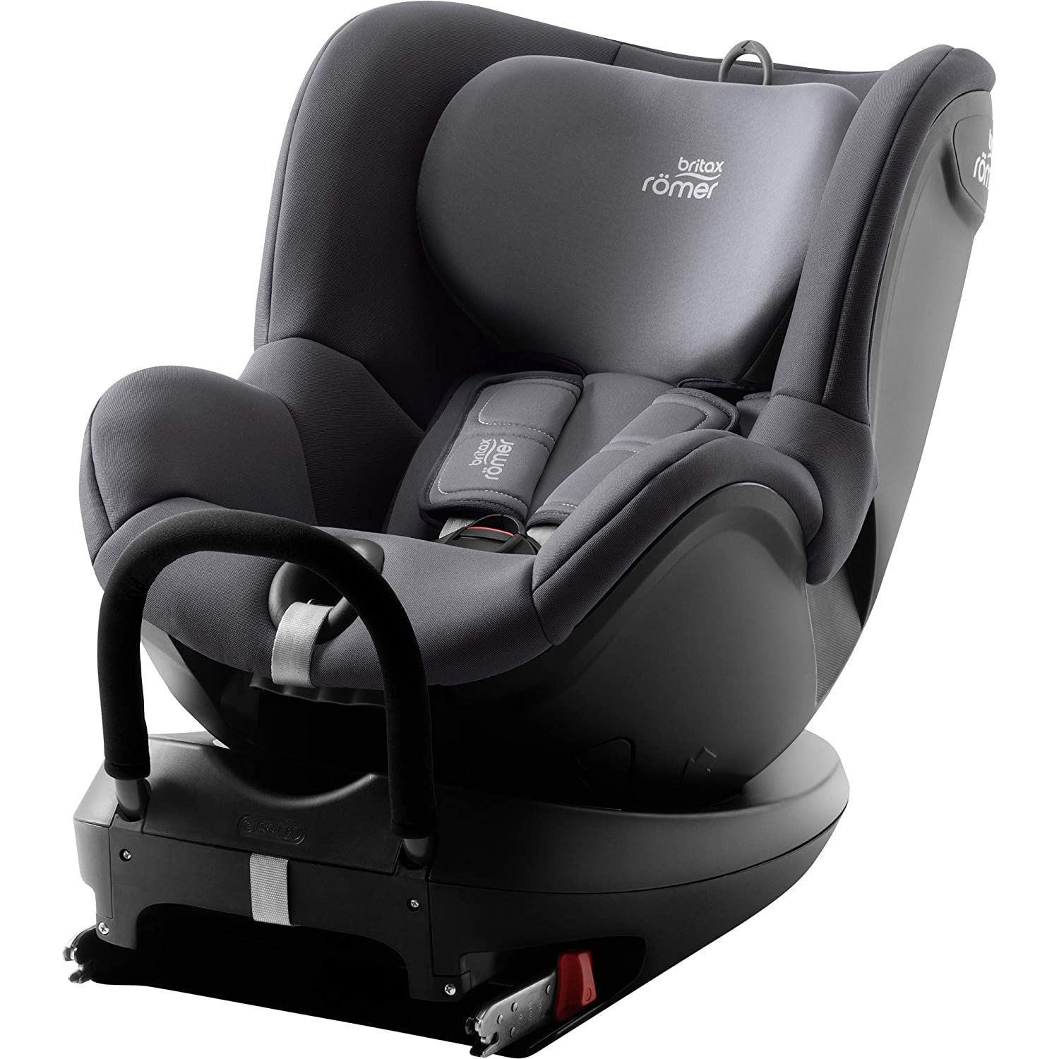 Britax Römer Dualfix Car Seat from Birth / 3 Months to 4 Years, Isofix Group 0+/1 storm grey