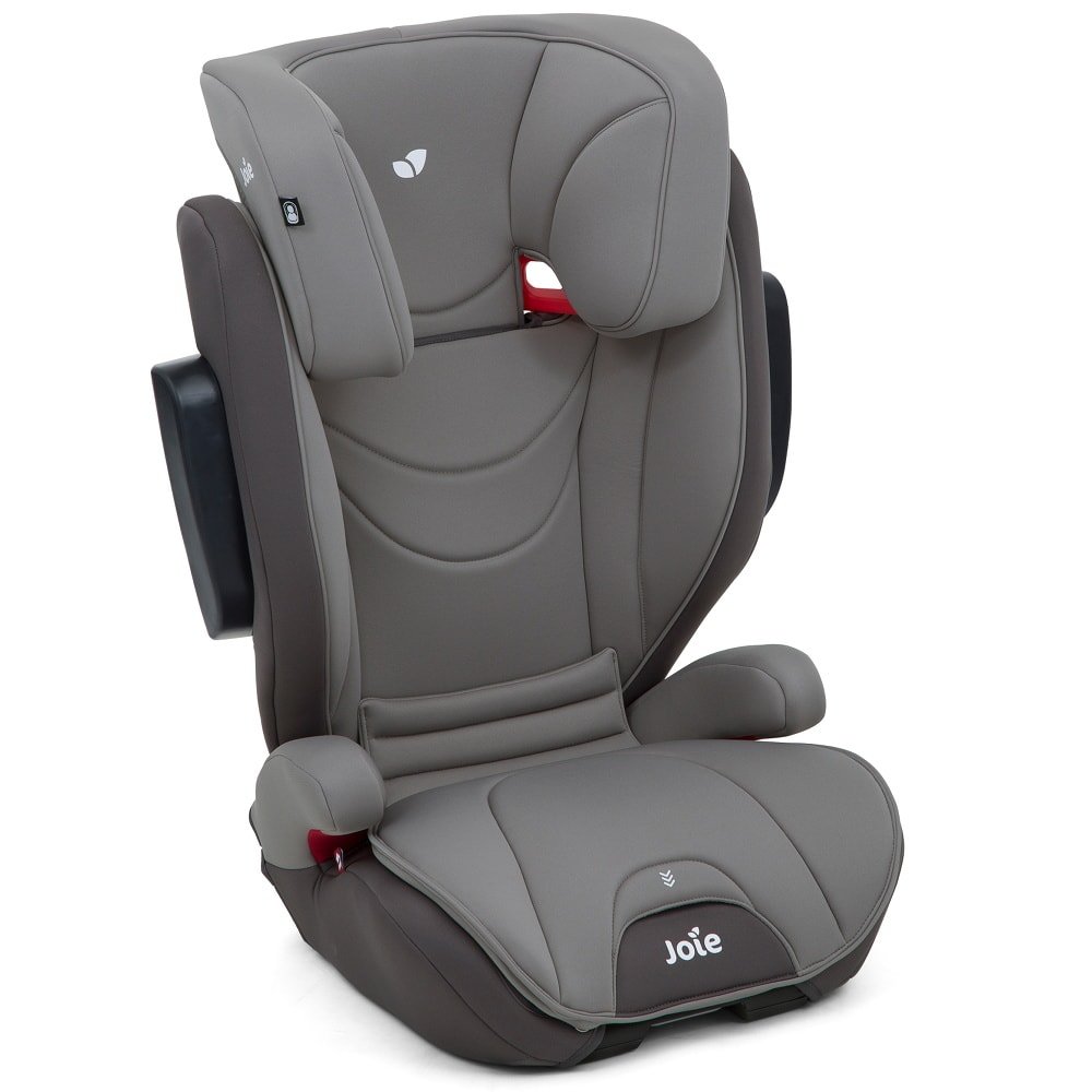 Joie Traver Child Seat, Car Seat for Children Aged 3 Years And Up, Booster Seat with Height-Adjustable Headrest & Depth-Adjustable Seat