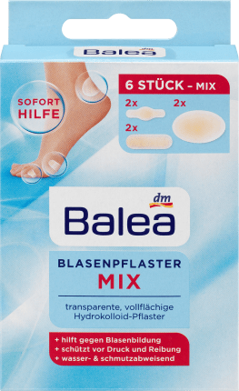 Balea Fuß Blasenpflaster Mix, 6 St