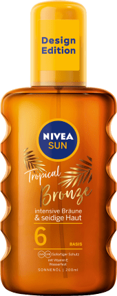 NIVEA SUN Sun oil spray tropical bronze SPF 6, 200 ml