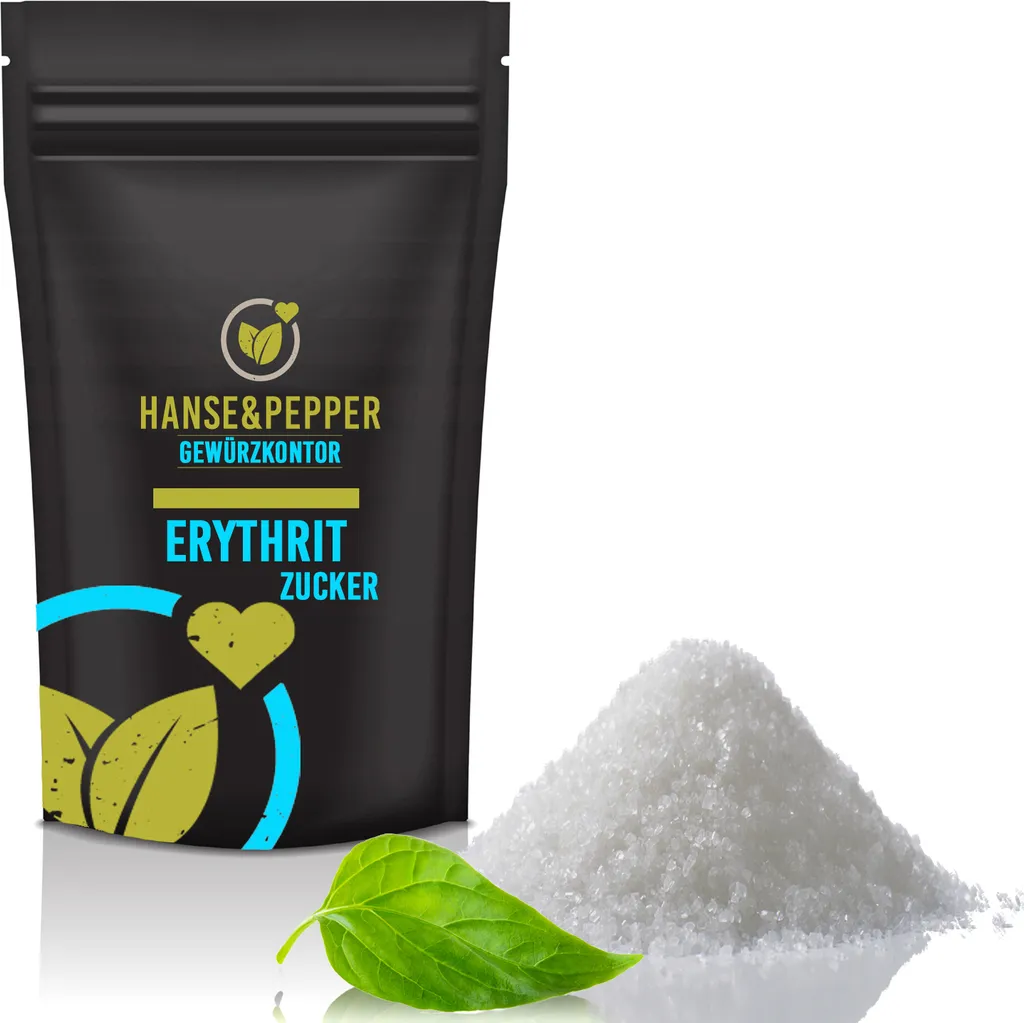 5kg Erythrit Erythritol kalorienfreier Zucker 100% Vegan Diät Zucker Beutel