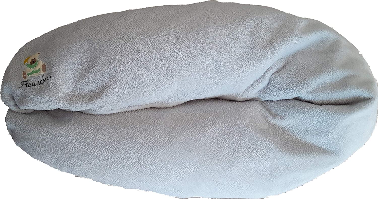 Nursing Pillow Fluffy Wellness Fleece 170 grey